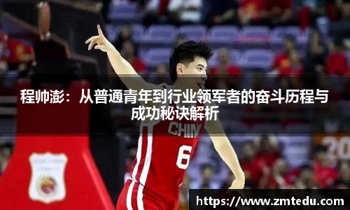 程帅澎：从普通青年到行业领军者的奋斗历程与成功秘诀解析